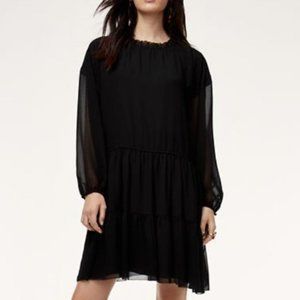 Aritzia Wilfred La Mare Dress - Black - XS
